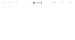 Desktop Screenshot of meritgoodness.com
